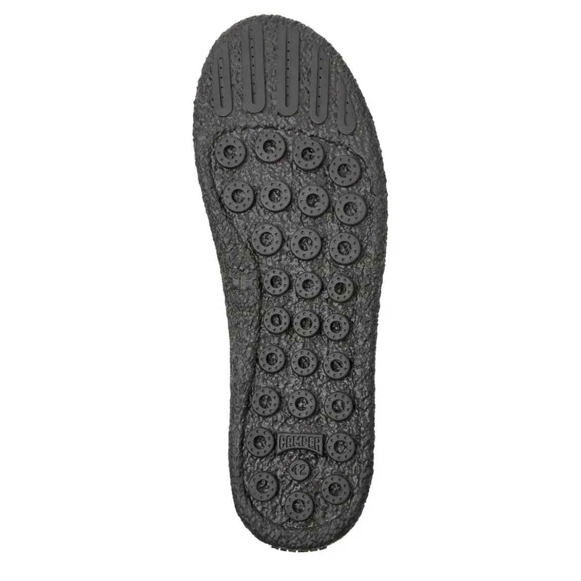 Camper Der Peu Terreno ist ein lässiger Schuh mit Rundumn mittel-grau Low-Top-Sneaker