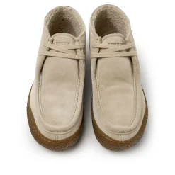Camper Der Peu Terreno ist ein lässiger Schuh mit Rundumn hellbeige Stiefeletten
