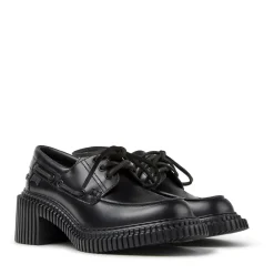 Camper Der Pix London, Ihr leichter Wohlfühl-Absatzschuh, schwarz Bootsschuhe