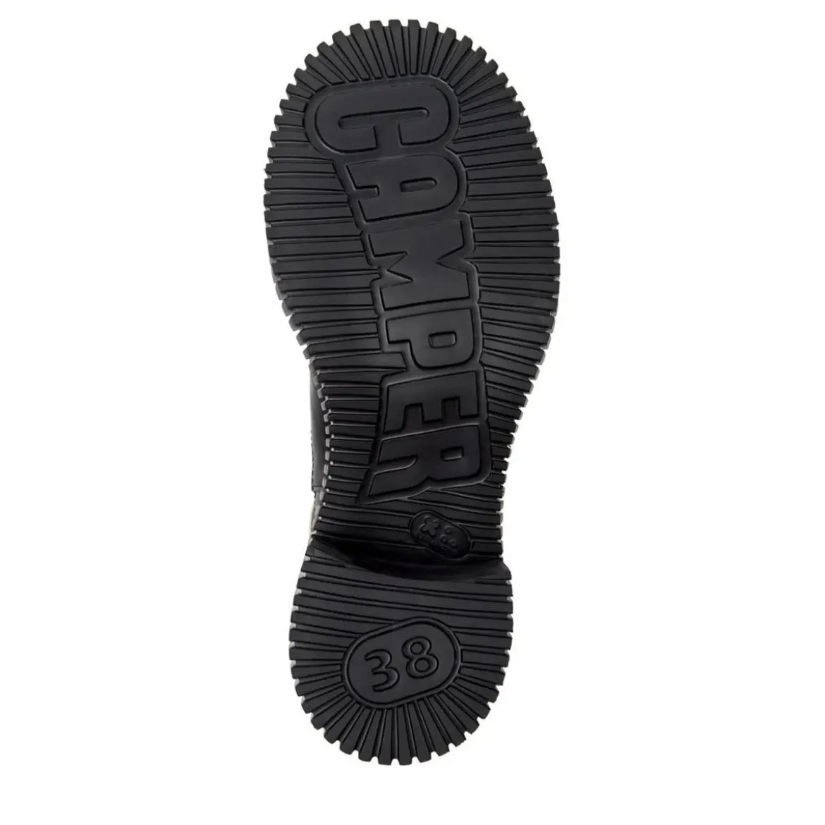 Camper Der Pix London, Ihr leichter Wohlfühl-Absatzschuh, schwarz Stiefel
