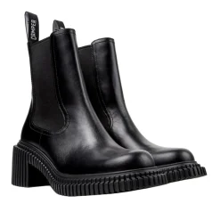 Camper Der Pix London, Ihr leichter Wohlfühl-Absatzschuh, schwarz Stiefel
