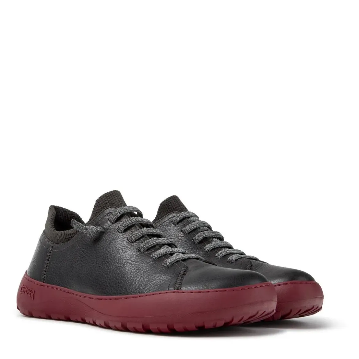 Camper Der sportlichste Peu kombiniert extralanglebige Ma dunkel-grau Low-Top-Sneaker