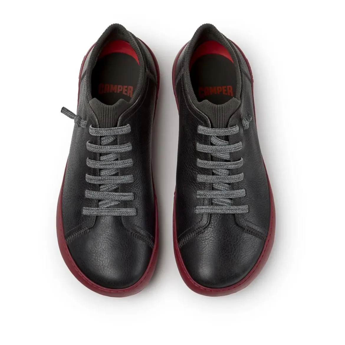 Camper Der sportlichste Peu kombiniert extralanglebige Ma dunkel-grau Low-Top-Sneaker