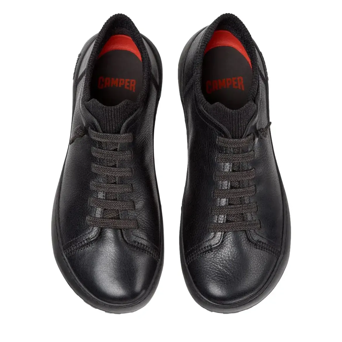 Camper Der sportlichste Peu kombiniert extralanglebige Ma schwarz Low-Top-Sneaker