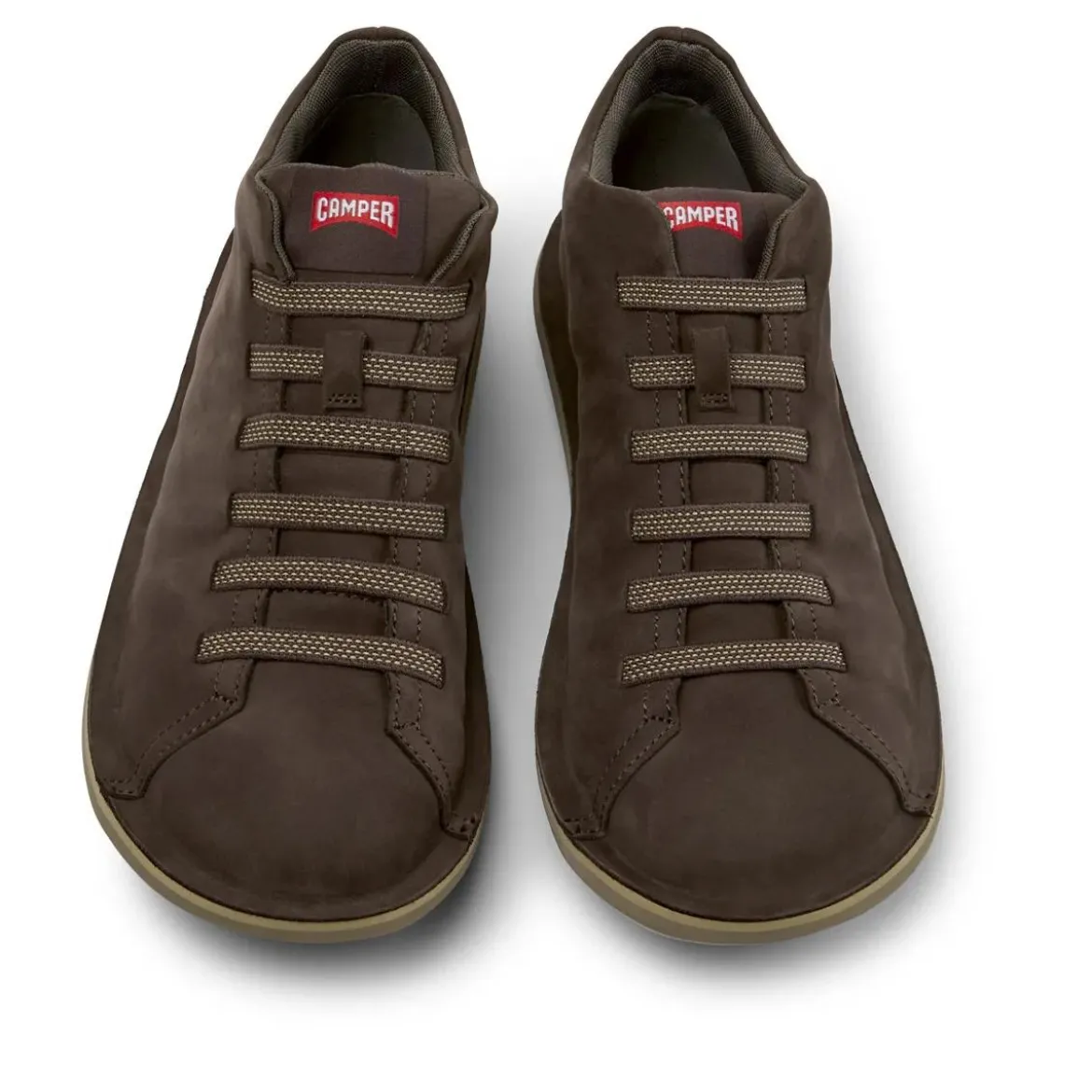 Camper Eine Camper-Ikone, die sich mit jeder Saison weite dunkel-braun Low-Top-Sneaker