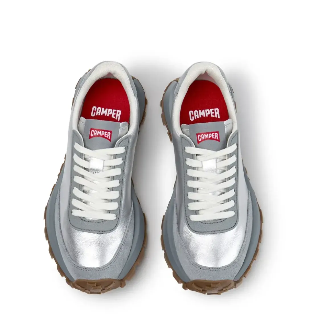 Camper In unserem Drift Trail verbinden sich Hochleistung silber Low-Top-Sneaker
