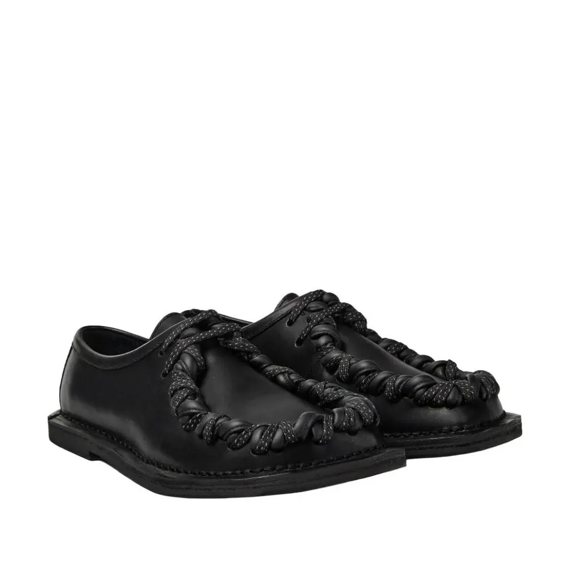Camperlab Mokassins Eki schwarz Schnürschuhe