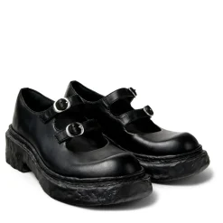 Camperlab Mokassins Vamonos schwarz Schnürschuhe