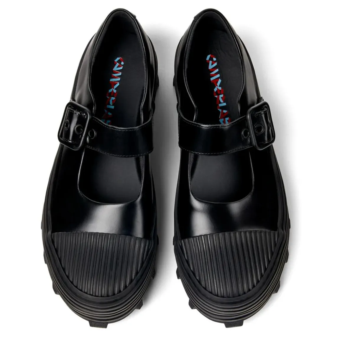 Camperlab Schnürschuhe Traktori schwarz Schnürschuhe