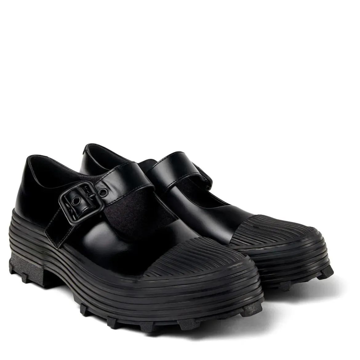 Camperlab Schnürschuhe Traktori schwarz Schnürschuhe