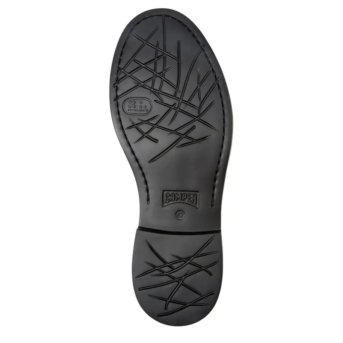 Camper Mokassins Dean schwarz Schnürschuhe