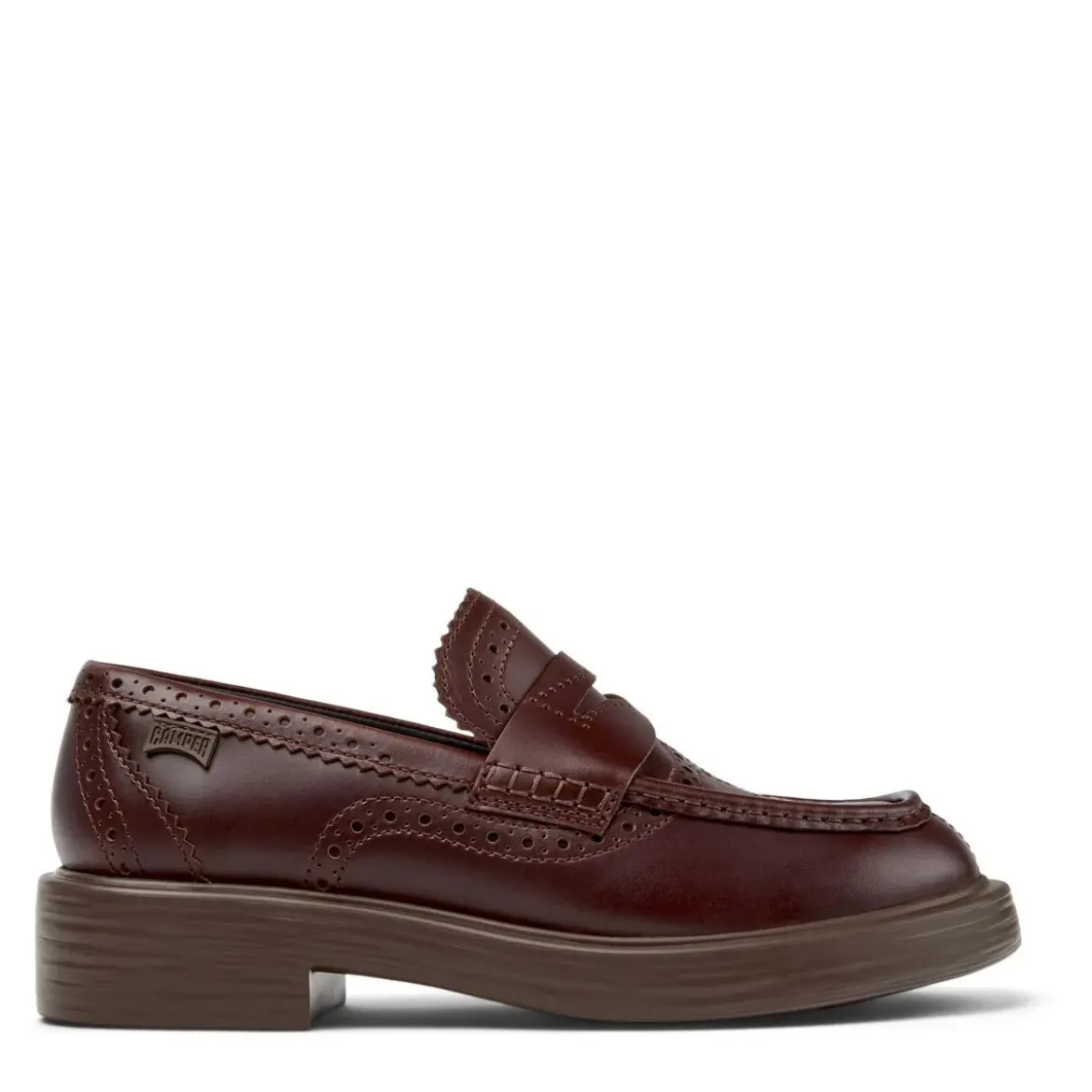 Camper Mokassins Dean Twins mittel-braun Bootsschuhe