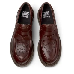 Camper Mokassins Dean Twins mittel-braun Bootsschuhe