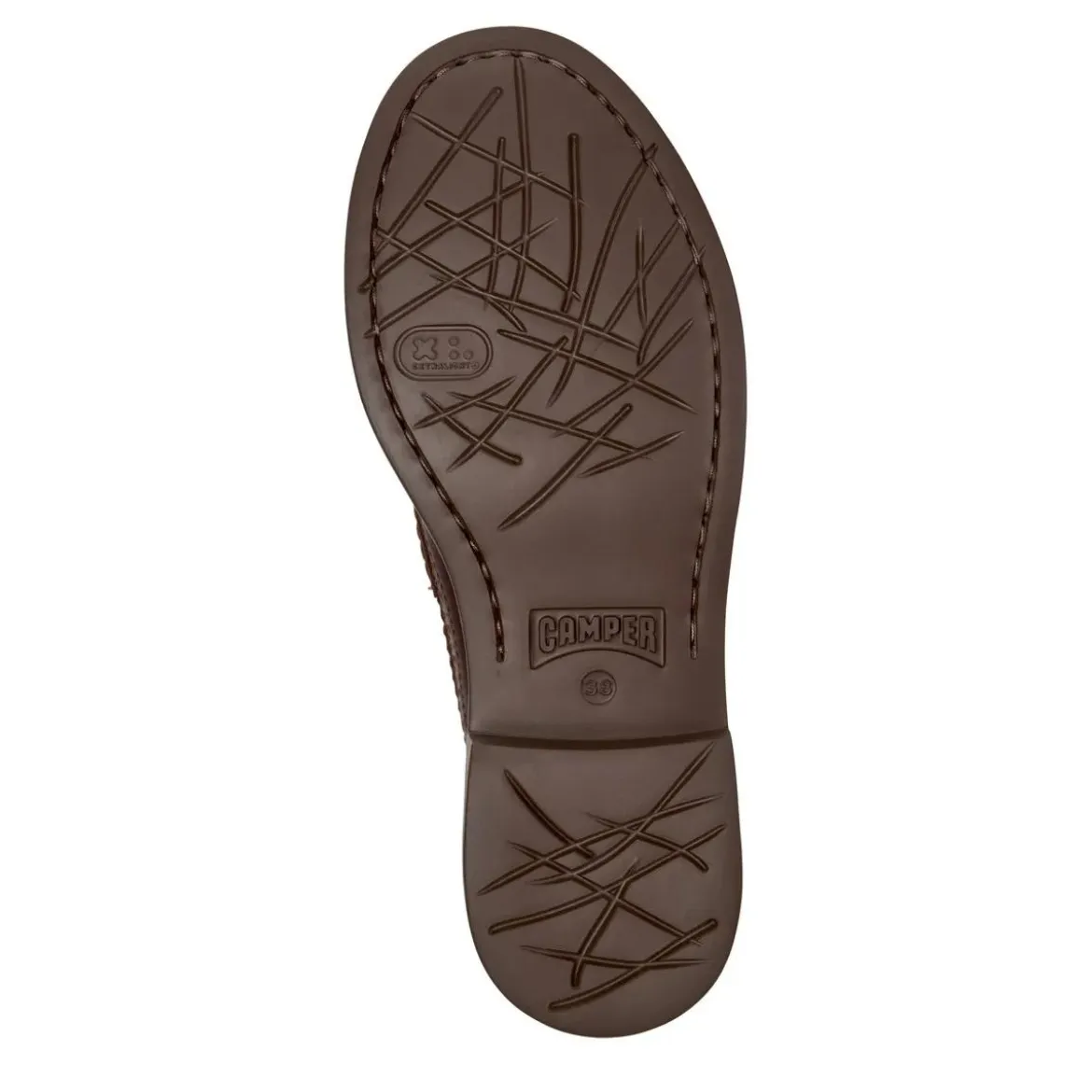 Camper Mokassins Dean Twins mittel-braun Bootsschuhe