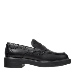 Camper Mokassins Dean Twins schwarz Bootsschuhe