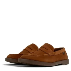 Camper Mokassins Don mittel-braun Schnürschuhe