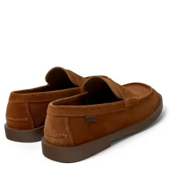Camper Mokassins Don mittel-braun Schnürschuhe