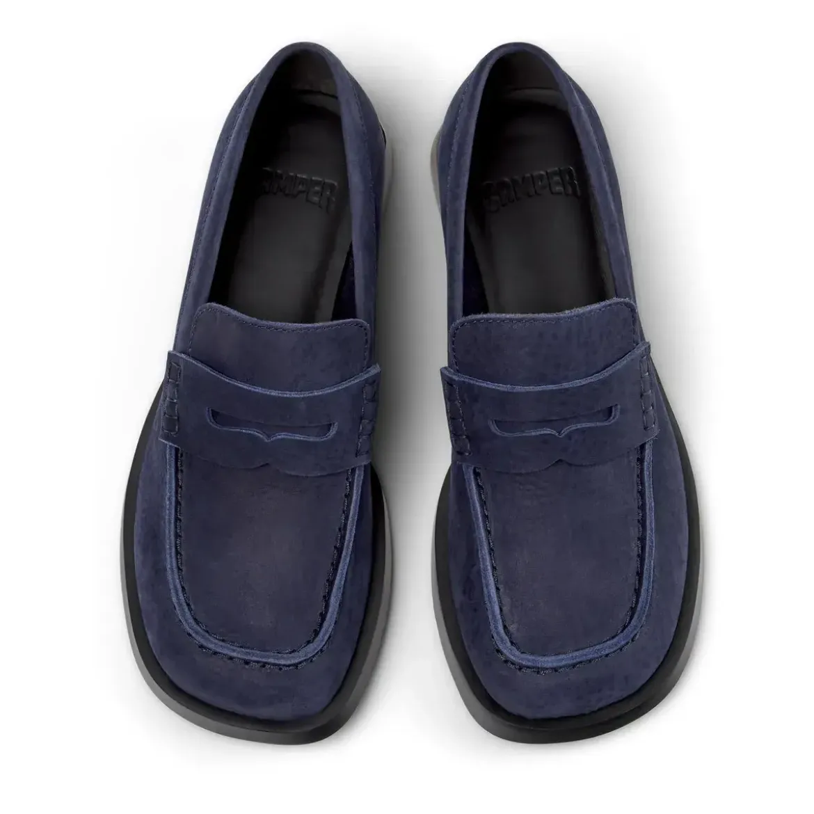 Camper Mokassins Donna dunkel-blau Bootsschuhe