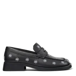 Camper Mokassins Donna schwarz Bootsschuhe