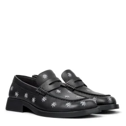 Camper Mokassins Donna schwarz Bootsschuhe