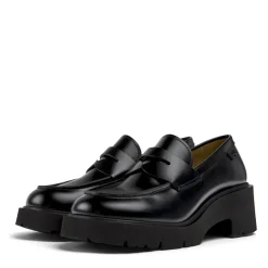 Camper Mokassins Milah schwarz Schnürschuhe