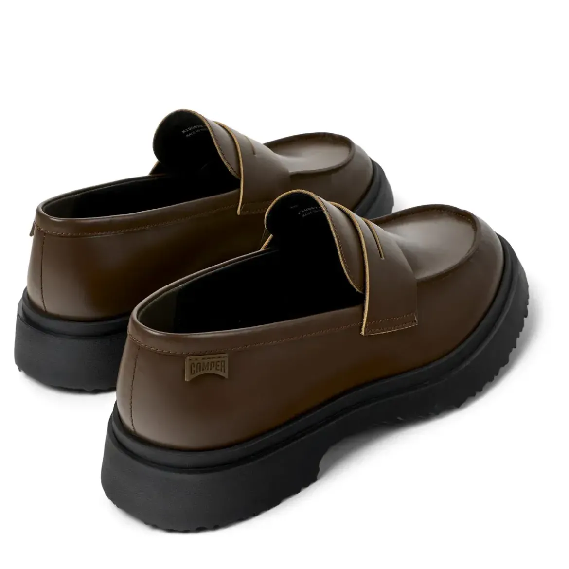 Camper Mokassins Walden mittel-braun Slip-On-Sneaker