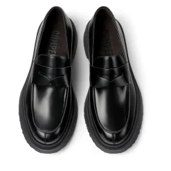 Camper Mokassins Walden schwarz Slip-On-Sneaker