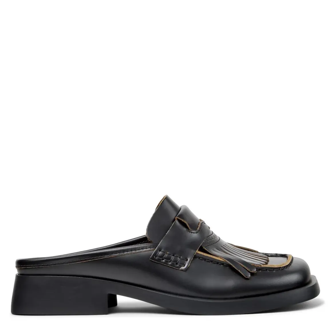 Camper Mules Donna Twins schwarz Sandalen