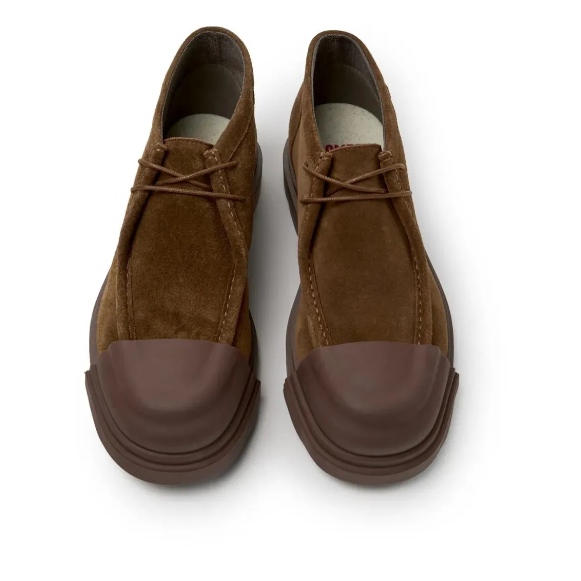 Camper - Ortholite® Innersohle für Polsterung und Atmungs mittel-braun Schnürstiefel