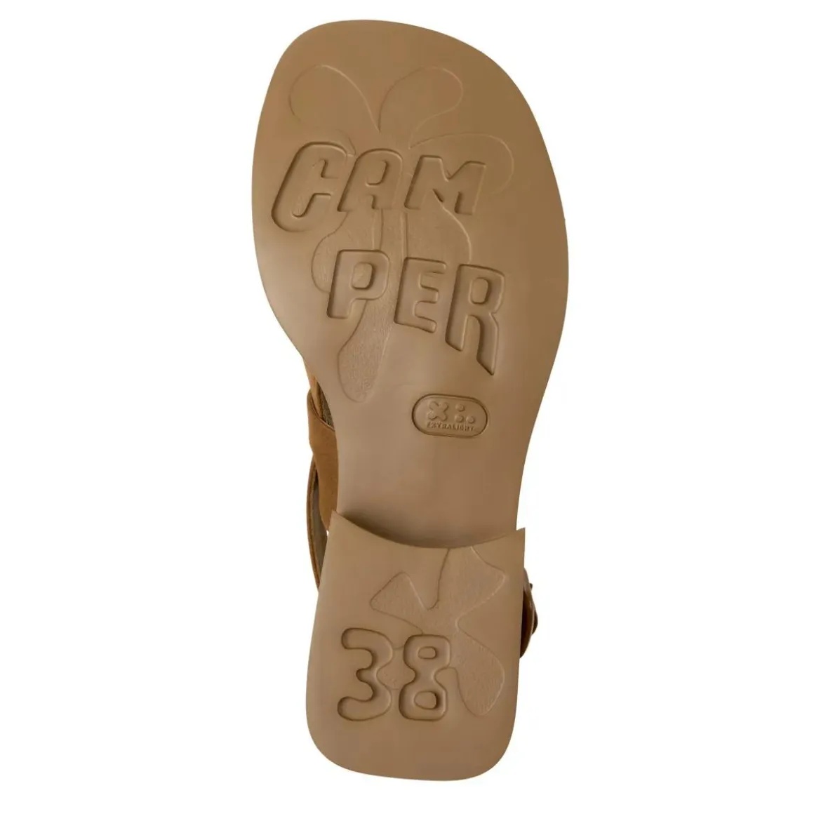 Camper Sandalen Dana mittel-braun Sandalen