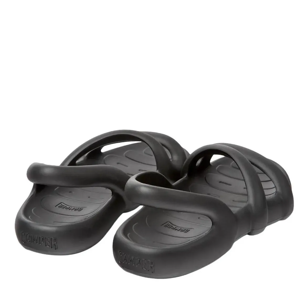 Camper Sandalen Kobarah Flat schwarz Sandalen