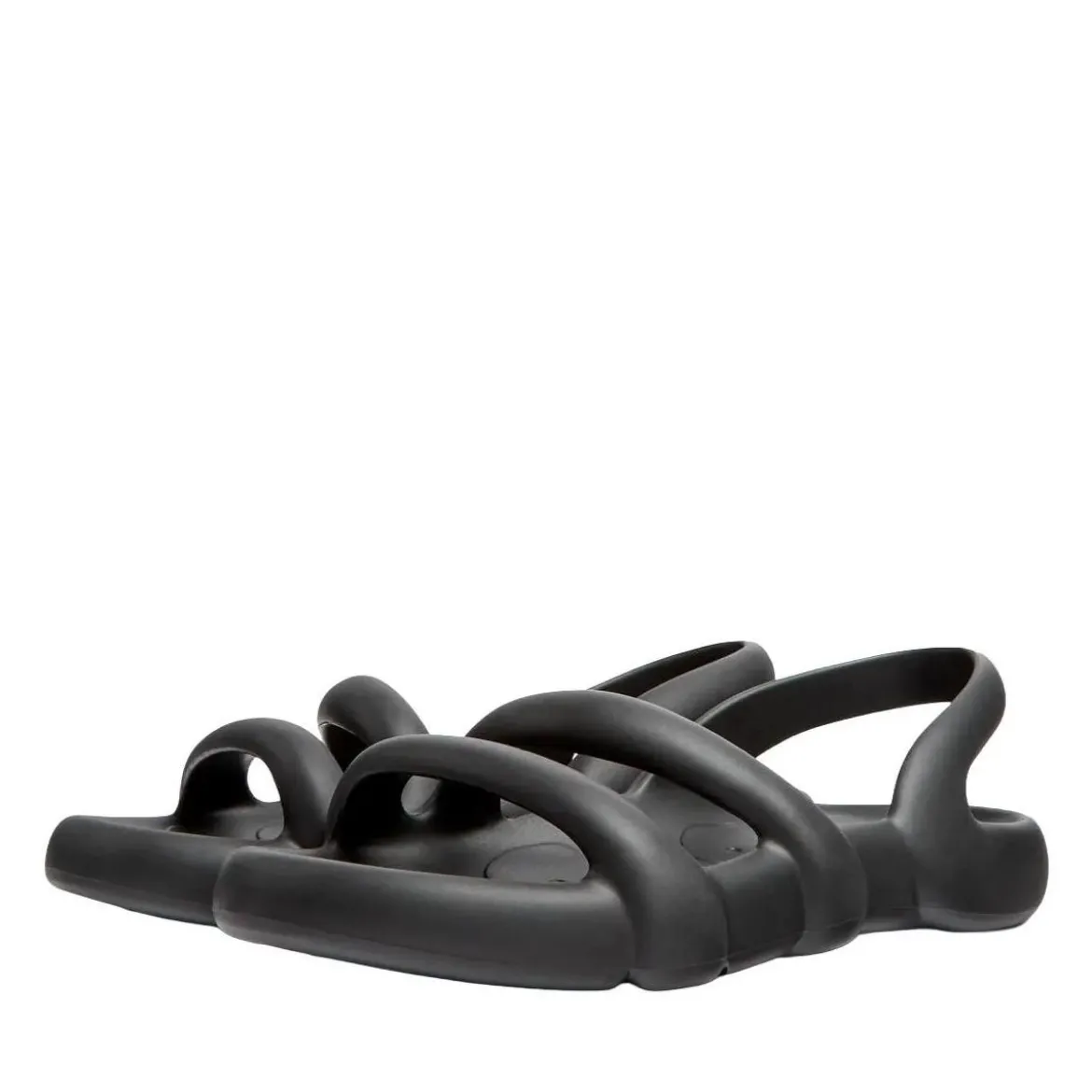 Camper Sandalen Kobarah Flat schwarz Sandalen