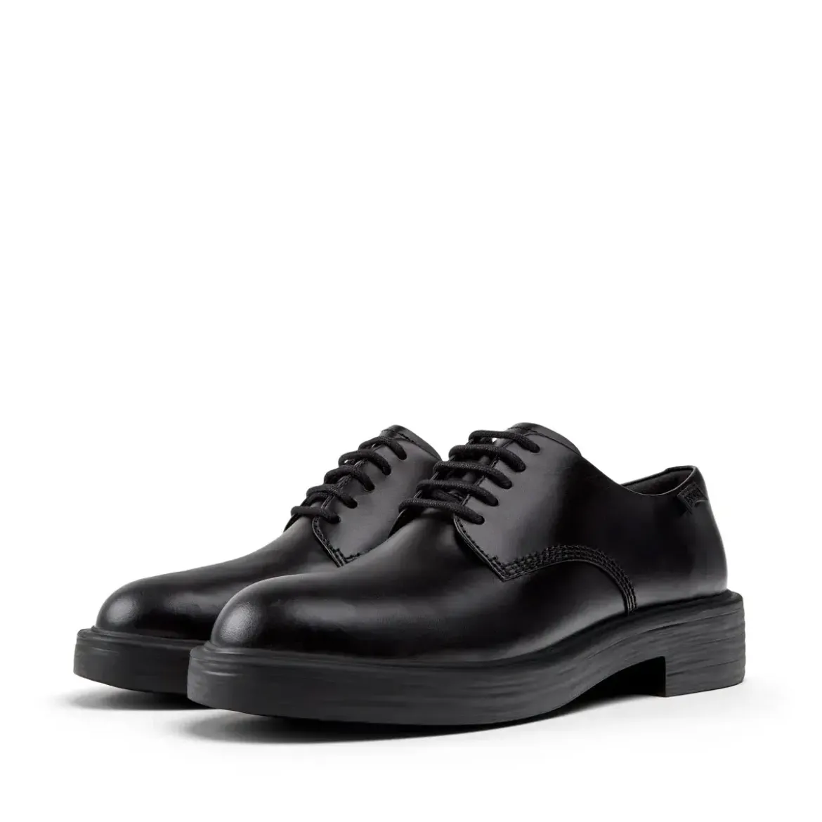 Camper Schnürschuhe Dean schwarz Schnürschuhe