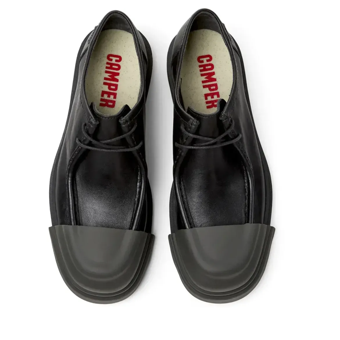 Camper Schnürschuhe Junction schwarz Stiefel