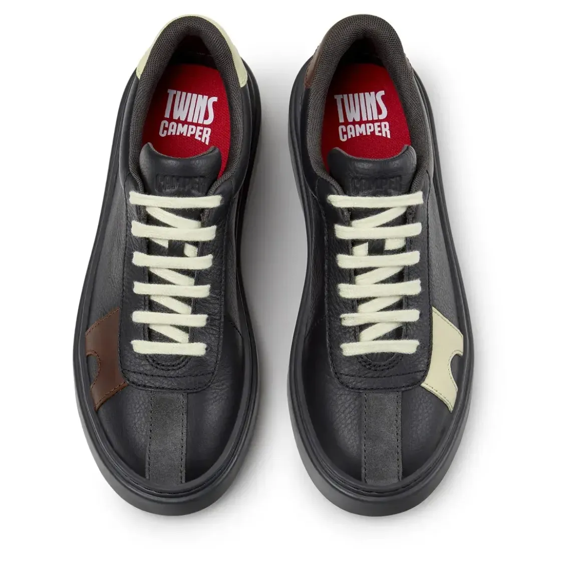 Camper Seit 1988 stellt unser klassisches TWINS-Konzept – schwarz Low-Top-Sneaker