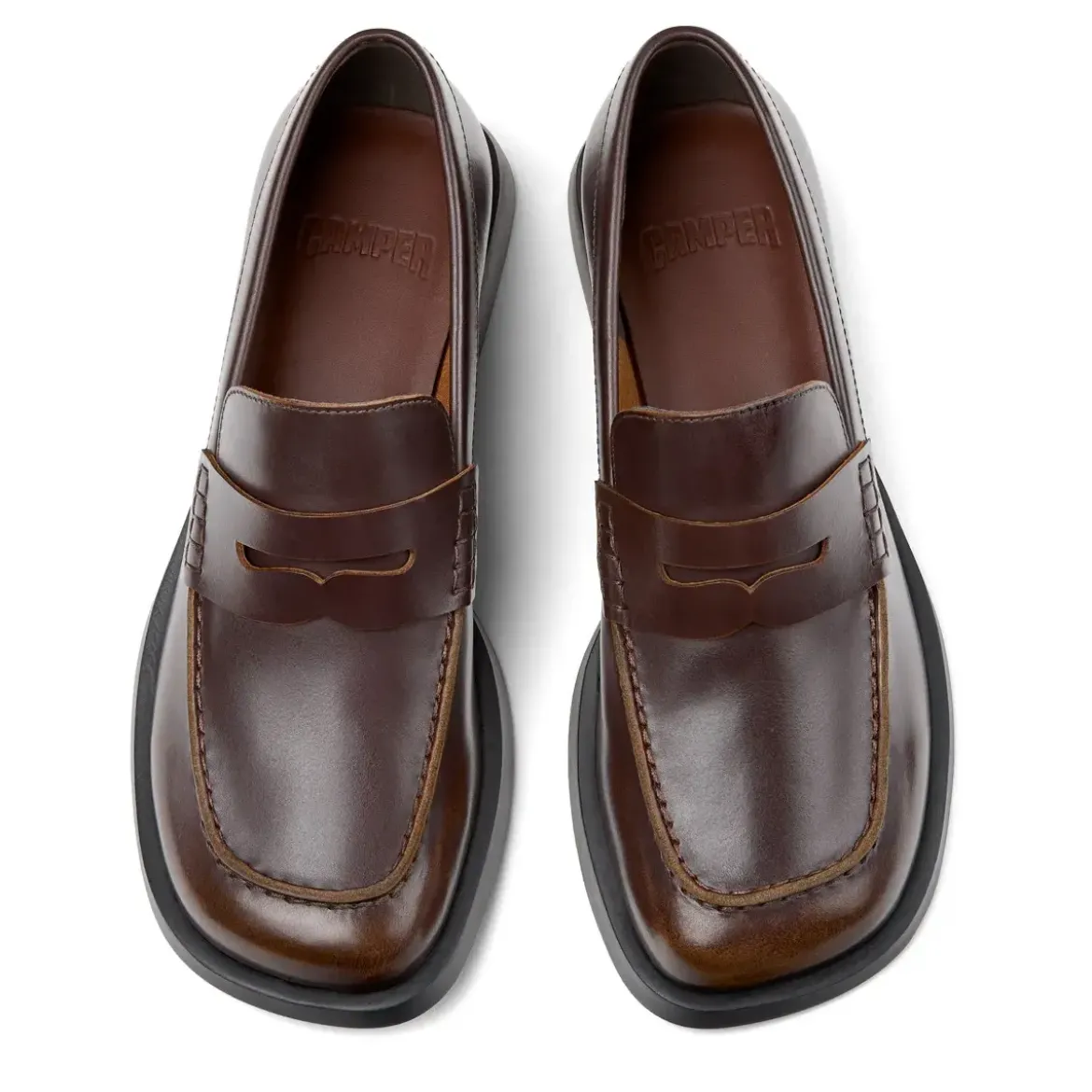 Camper Seit 1988 stellt unser klassisches TWINS-Konzept – braun Loafer