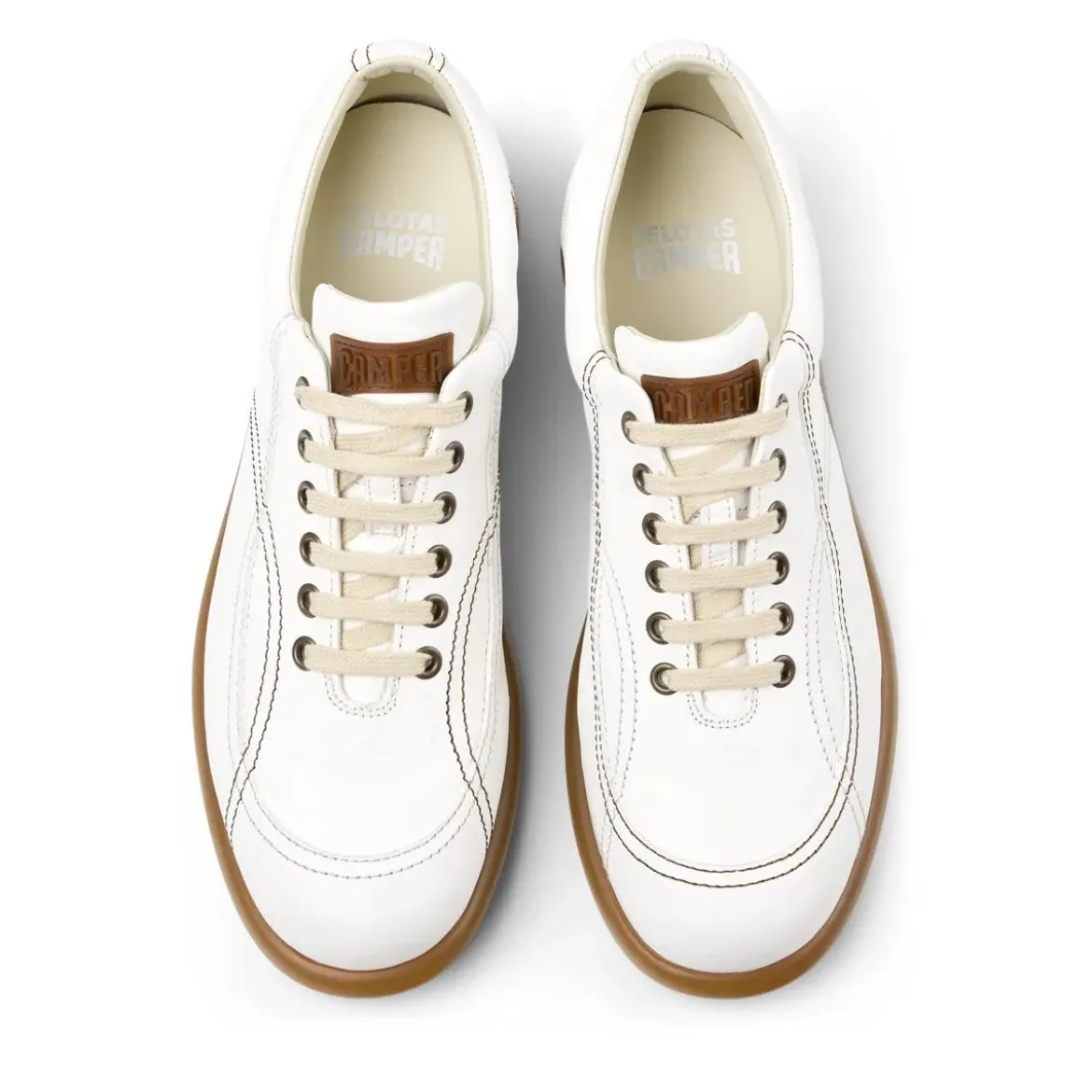 Camper Sneaker Pelotas Ariel Hella Twins weiss Low-Top-Sneaker