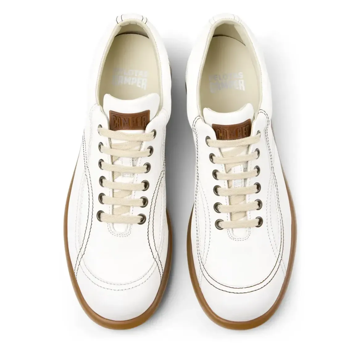 Camper Sneaker Pelotas Ariel Hella Twins weiss Low-Top-Sneaker