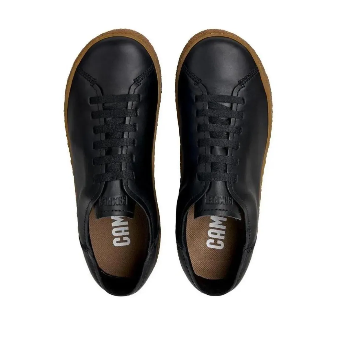 Camper Sneaker Peu Terreno schwarz Low-Top-Sneaker