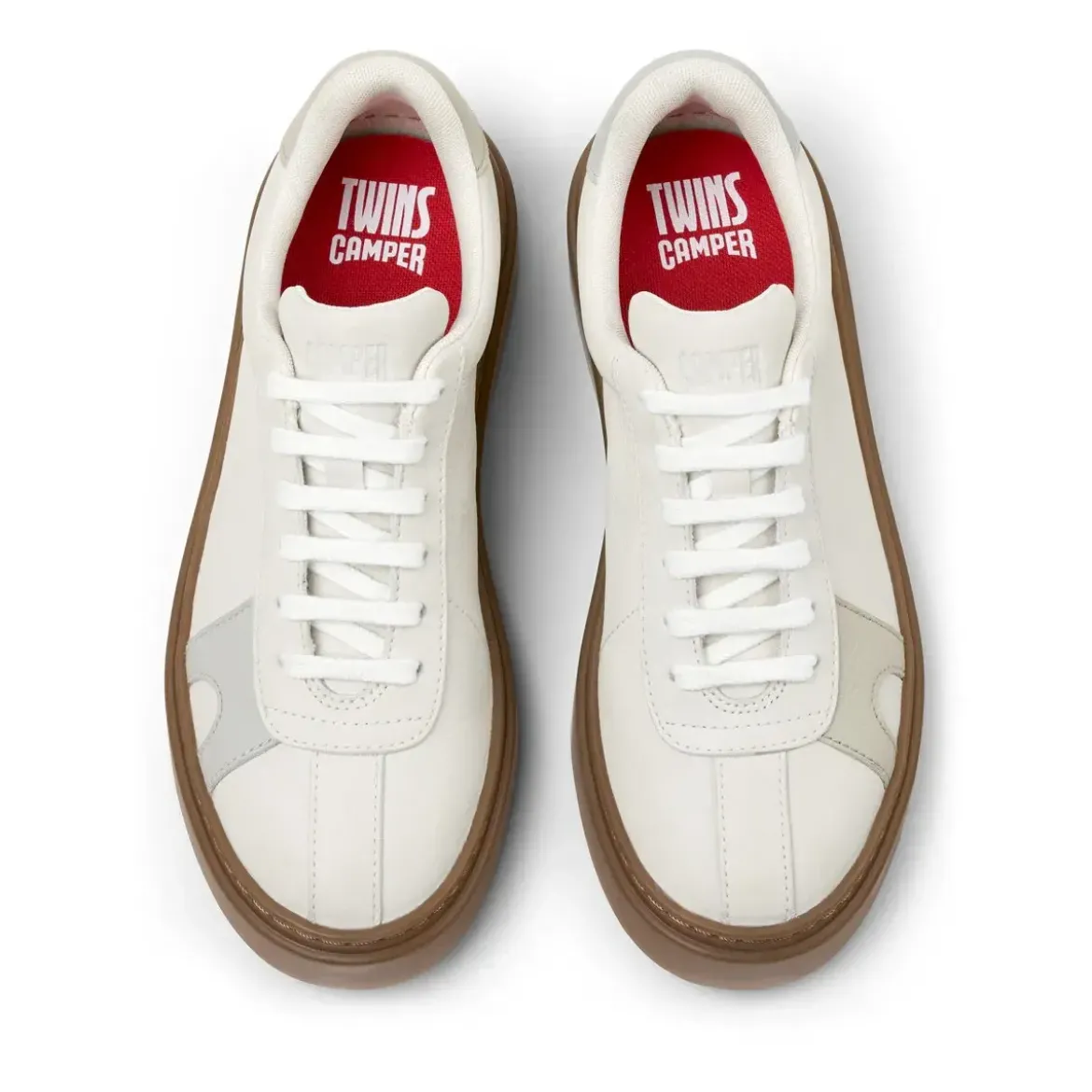 Camper Sneaker Runner Twentyfive Twins weiss Low-Top-Sneaker