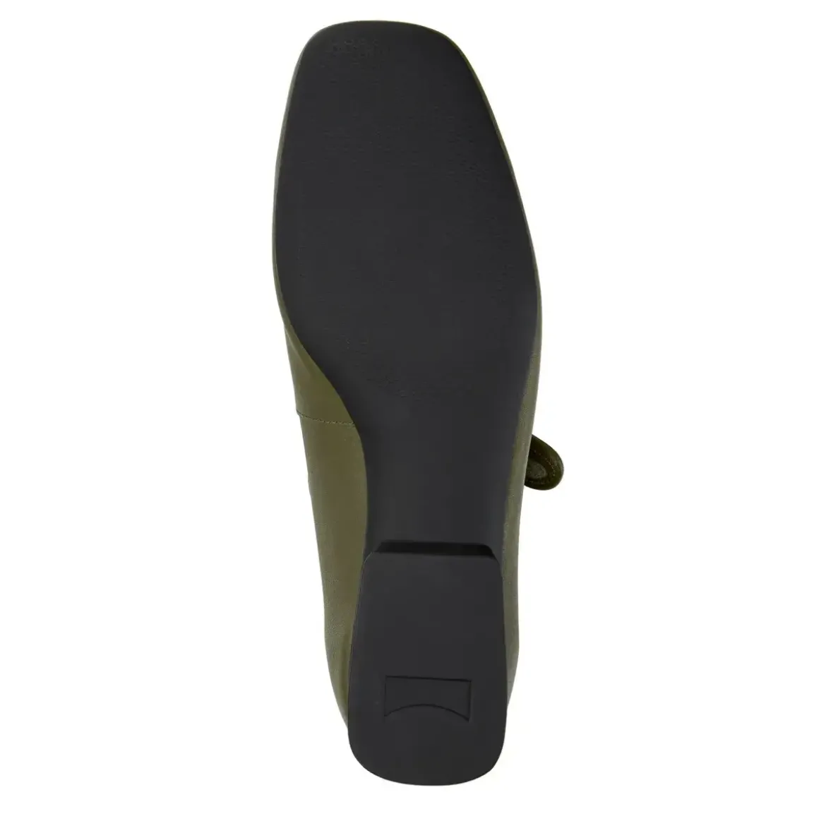 Camper Unsere feminine Linie Casi Myra besticht durch ein olivegrün Ballerinas