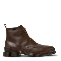 Camper Unser Pix basiert auf einer klassisch inspirierten mittel-braun Schnürstiefel