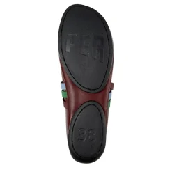 Camper Unser Right ist seit 2005 ein Alltagsheld, der Fle dunkelrot Ballerinas