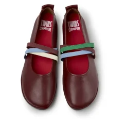 Camper Unser Right ist seit 2005 ein Alltagsheld, der Fle dunkelrot Ballerinas