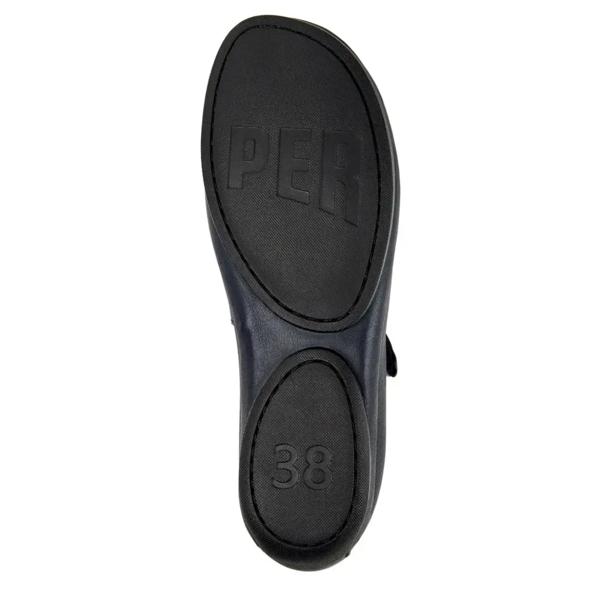 Camper Unser Right ist seit 2005 ein Alltagsheld, der Fle dunkel-blau Ballerinas