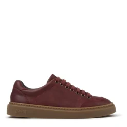 Camper - Zertifikat der Leather Working Group- Schuhmach burgund Low-Top-Sneaker