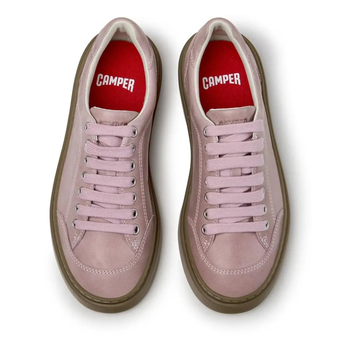 Camper - Zertifikat der Leather Working Group- Schuhmach pink Low-Top-Sneaker
