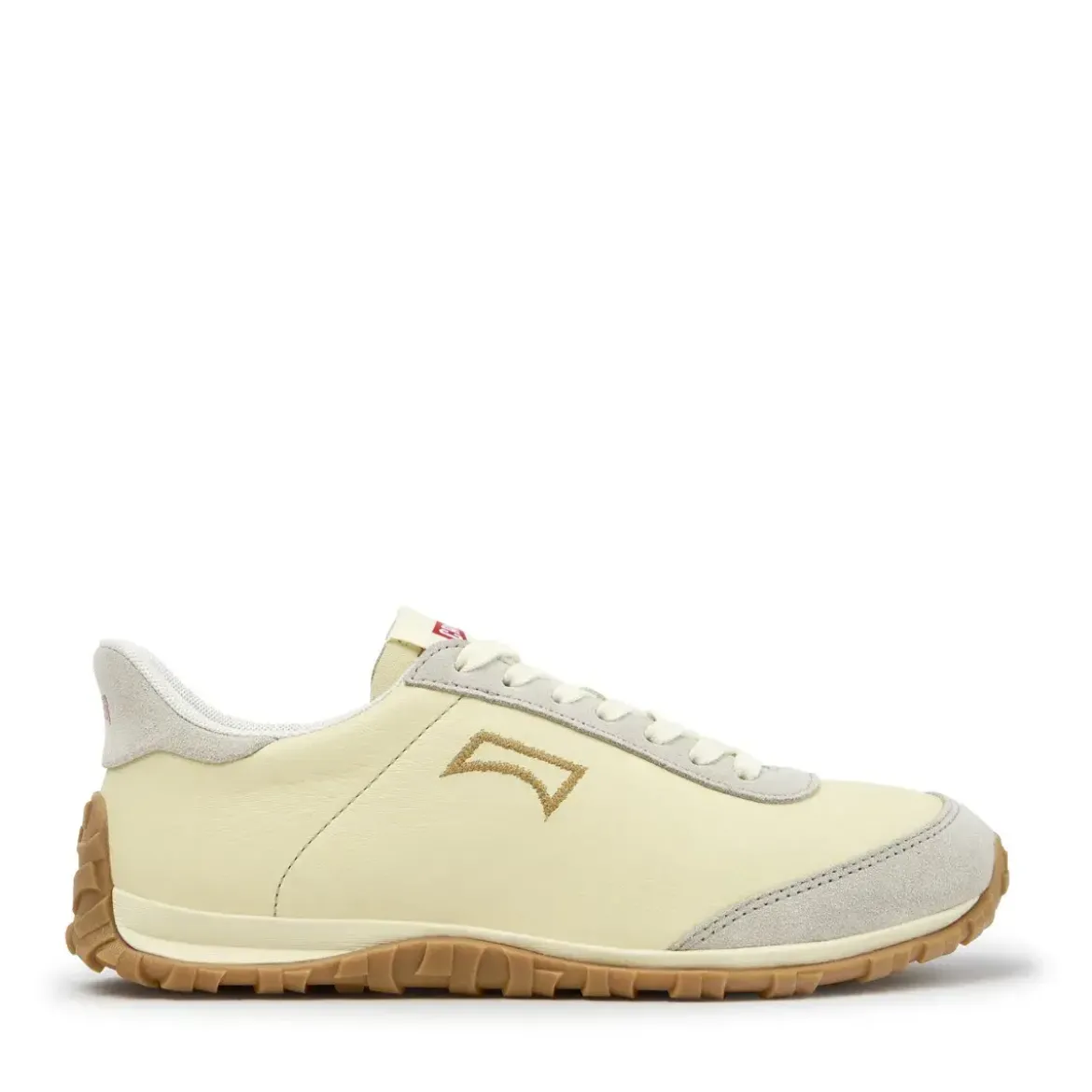Camper - Zertifikat der Leather Working Group- Schuhmach hellbeige Low-Top-Sneaker