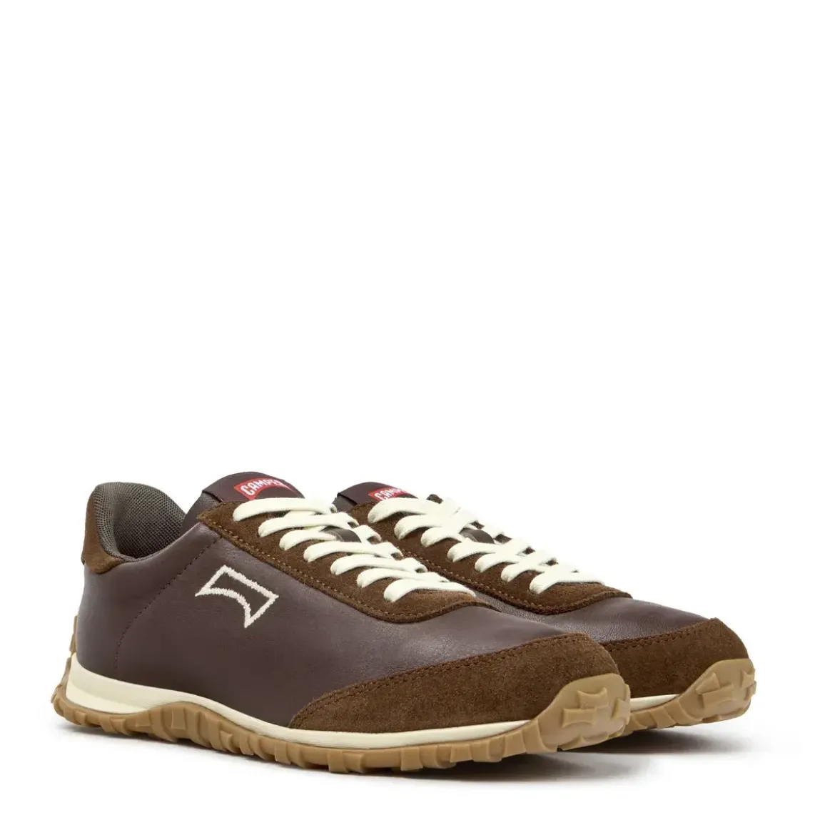 Camper - Zertifikat der Leather Working Group- Schuhmach dunkel-braun Low-Top-Sneaker