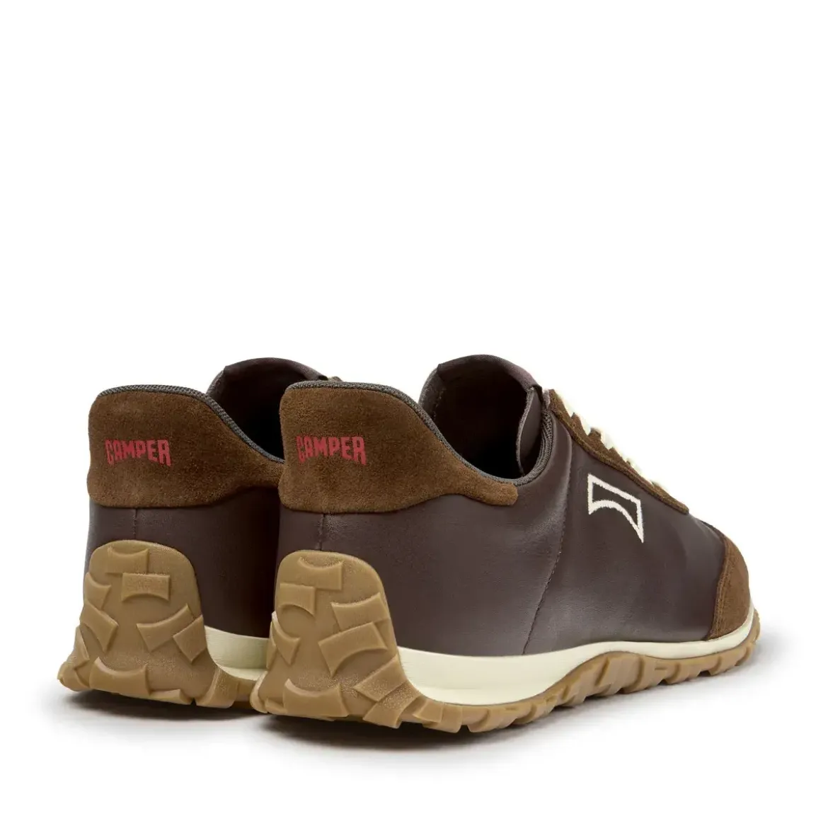 Camper - Zertifikat der Leather Working Group- Schuhmach dunkel-braun Low-Top-Sneaker